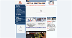 Desktop Screenshot of kutlupantograf.com